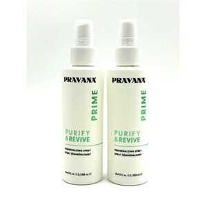 Pravana Prime Purify & Revive Demineralizing Spray 5 oz(Pack of 2)